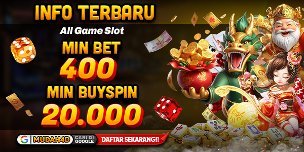 Minimal Bet 100 Perak Mudah4d